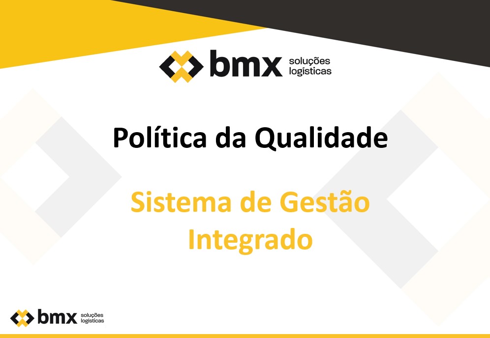 Política de Gestão Integrada - BMX - 2024