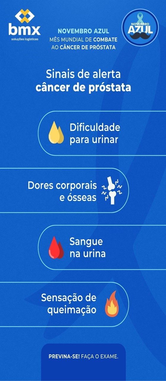 Campanha de Saúde Ocupacional - Novembro Azul