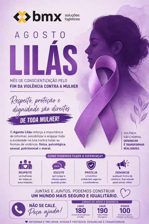 Agosto Lilás